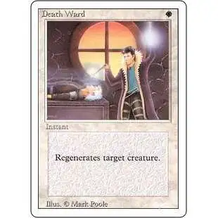 MtG Revised Common Death Ward #16