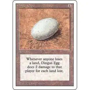 MtG Revised Rare Dingus Egg #244 [Heavily Played]