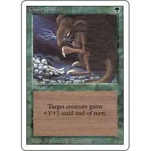 MtG Revised Common Giant Growth #199