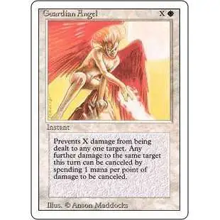 MtG Revised Common Guardian Angel #21