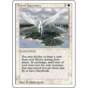 MtG Revised Rare Island Sanctuary #25