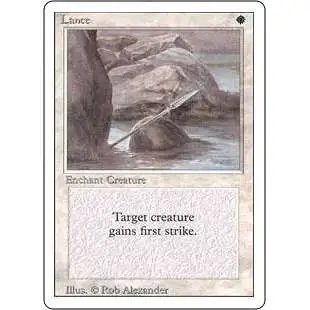 MtG Revised Uncommon Lance #27