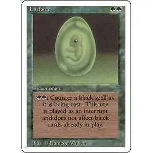 MtG Revised Uncommon Lifeforce #207