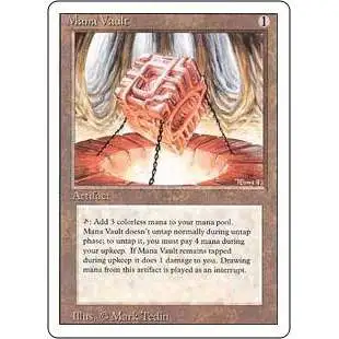 MtG Revised Rare Mana Vault [Lightly Played]