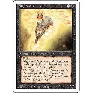 Magic The Gathering Revised Single Card Rare Nightmare 120