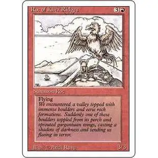 MtG Revised Rare Roc of Kher Ridges #172