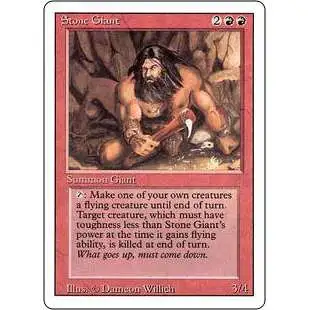 MtG Revised Uncommon Stone Giant #179