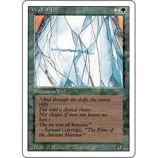 MtG Revised Uncommon Wall of Ice #225