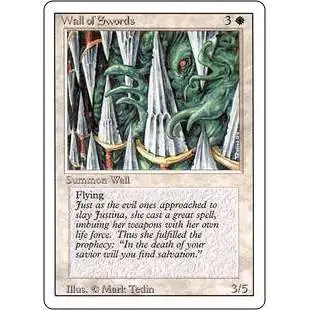 MtG Revised Uncommon Wall of Swords #43