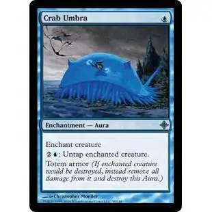 MtG Rise of the Eldrazi Uncommon Crab Umbra #58
