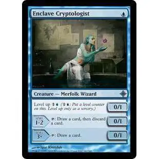 MtG Rise of the Eldrazi Uncommon Foil Enclave Cryptologist #66