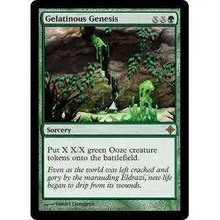 MtG Rise of the Eldrazi Rare Gelatinous Genesis #183