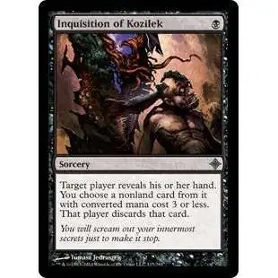 MtG Rise of the Eldrazi Uncommon Inquisition of Kozilek #115