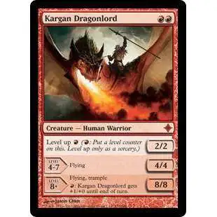 MtG Rise of the Eldrazi Mythic Rare Kargan Dragonlord #152