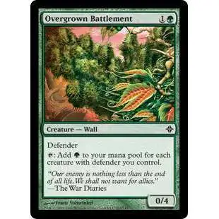 MtG Rise of the Eldrazi Common Overgrown Battlement #203