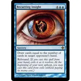 MtG Rise of the Eldrazi Rare Foil Recurring Insight #82