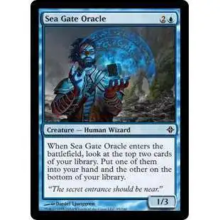 MtG Rise of the Eldrazi Common Sea Gate Oracle #85