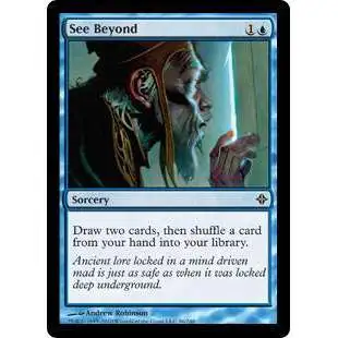 MtG Rise of the Eldrazi Common See Beyond #86