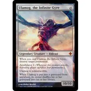 MtG Rise of the Eldrazi Mythic Rare Ulamog, the Infinite Gyre #12