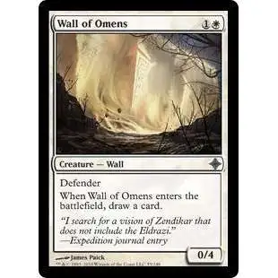 MtG Rise of the Eldrazi Uncommon Wall of Omens #53
