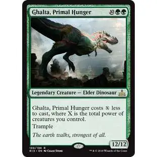 MtG Trading Card Game Rivals of Ixalan Rare Ghalta, Primal Hunger #130