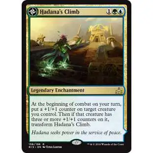 mtg ixalan card prices Magic The Gathering Trading Card Game Rivals of Ixalan Single Card Rare  Hadanas Climb 158 Foil