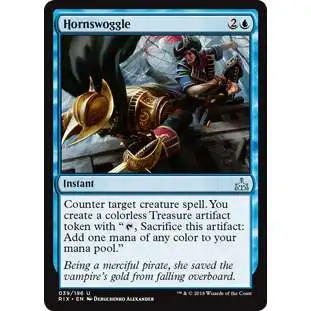 MtG Trading Card Game Rivals of Ixalan Uncommon Foil Hornswoggle #39
