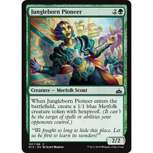 MtG Trading Card Game Rivals of Ixalan Common Jungleborn Pioneer #137