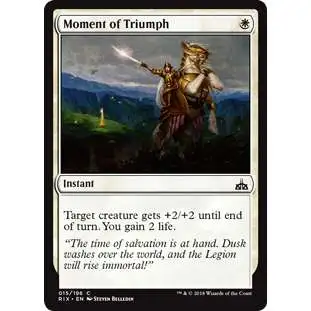 MtG Trading Card Game Rivals of Ixalan Common Moment of Triumph #15