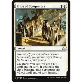 MtG Trading Card Game Rivals of Ixalan Uncommon Pride of Conquerors #17
