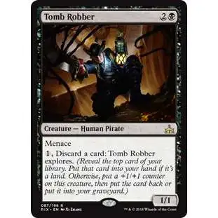 MtG Trading Card Game Rivals of Ixalan Rare Tomb Robber #87