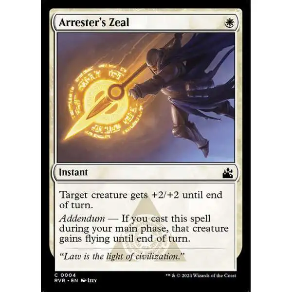 MtG Ravnica Remastered Common Arrester's Zeal #4