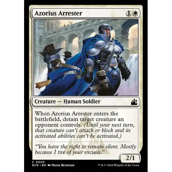 MtG Ravnica Remastered Common Azorius Arrester #5
