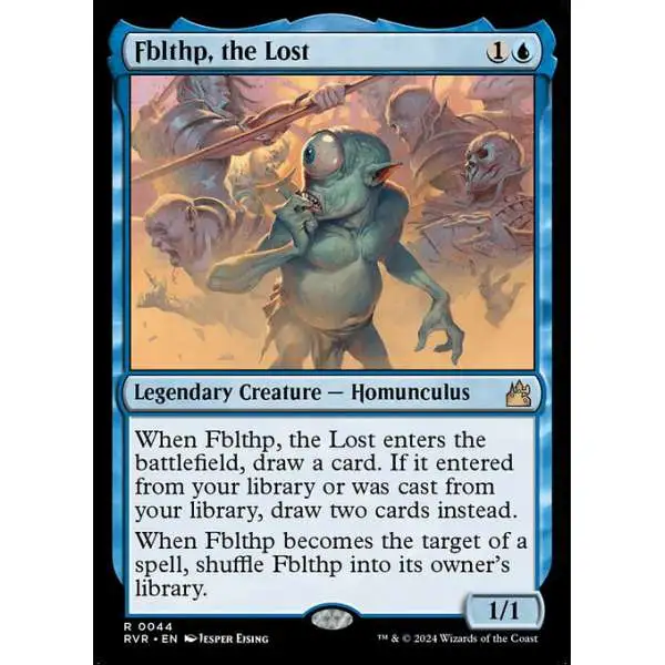 MtG Ravnica Remastered Rare Fblthp, the Lost #44