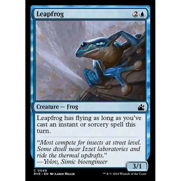 MtG Ravnica Remastered Common Leapfrog #49