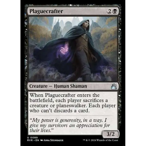 MtG Ravnica Remastered Uncommon Plaguecrafter #89