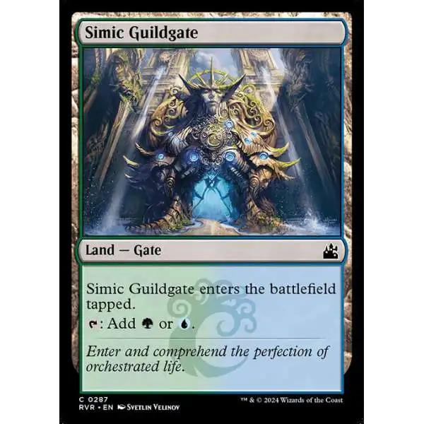 MtG Ravnica Remastered Common Simic Guildgate #287