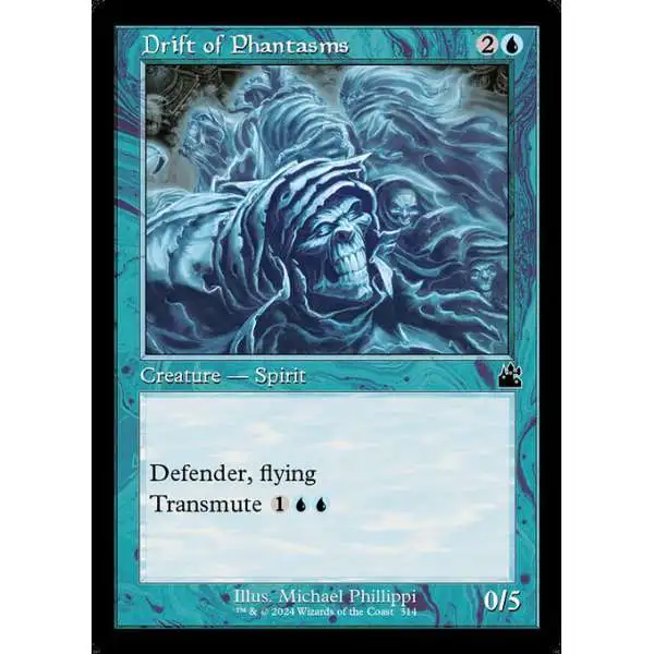 MtG Ravnica Remastered Common Drift of Phantasms #314 [Retro Frame]