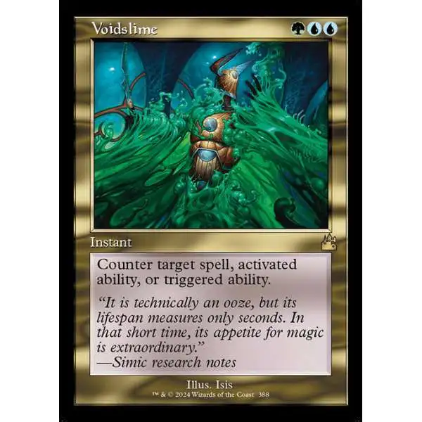 MtG Ravnica Remastered Rare Voidslime #388 [Retro Frame]