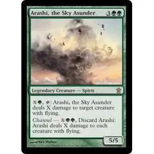 MtG Trading Card Game Saviors of Kamigawa Rare Arashi, the Sky Asunder #121