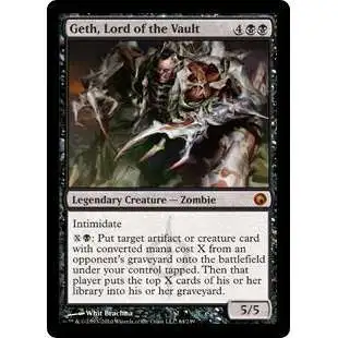 MtG Scars of Mirrodin Mythic Rare Geth, Lord of the Vault #64