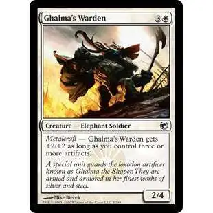 MtG Scars of Mirrodin Common Ghalma's Warden #8