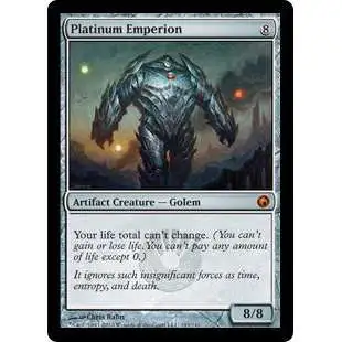 MtG Scars of Mirrodin Mythic Rare Platinum Emperion #193 [Lightly Played]