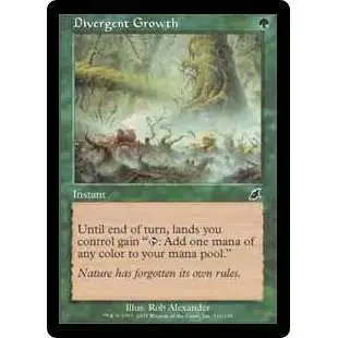 MtG Scourge Common FOIL Divergent Growth #116 [Lightly Played]