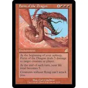 MtG Scourge Rare Form of the Dragon #93