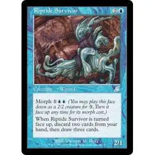 MtG Scourge Uncommon Riptide Survivor #48 [Lightly Played FOIL] [Lightly Played]