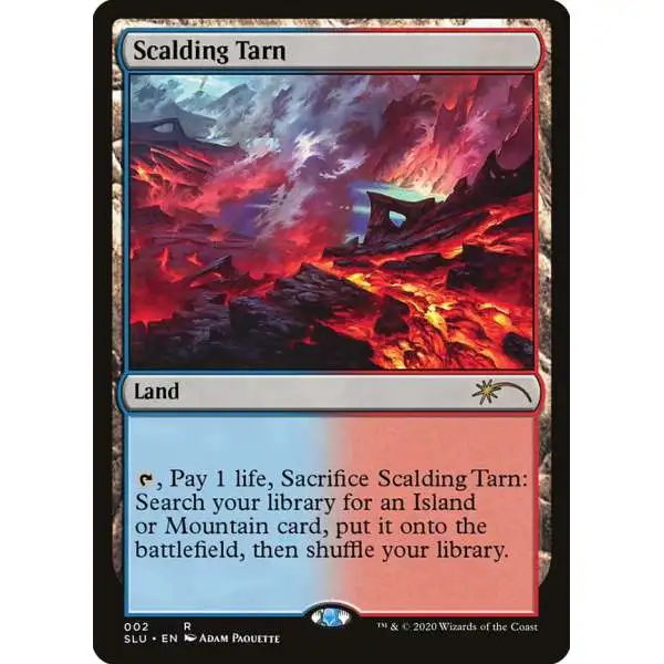 MtG Trading Card Game Secret Lair: Ultimate Edition Rare Scalding Tarn #002