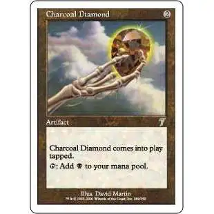 MtG 7th Edition Uncommon Charcoal Diamond #289