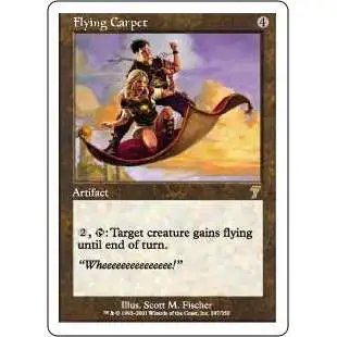 MtG 7th Edition Rare Flying Carpet #297