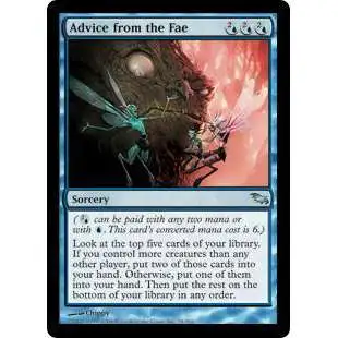 MtG Shadowmoor Uncommon Advice from the Fae #28